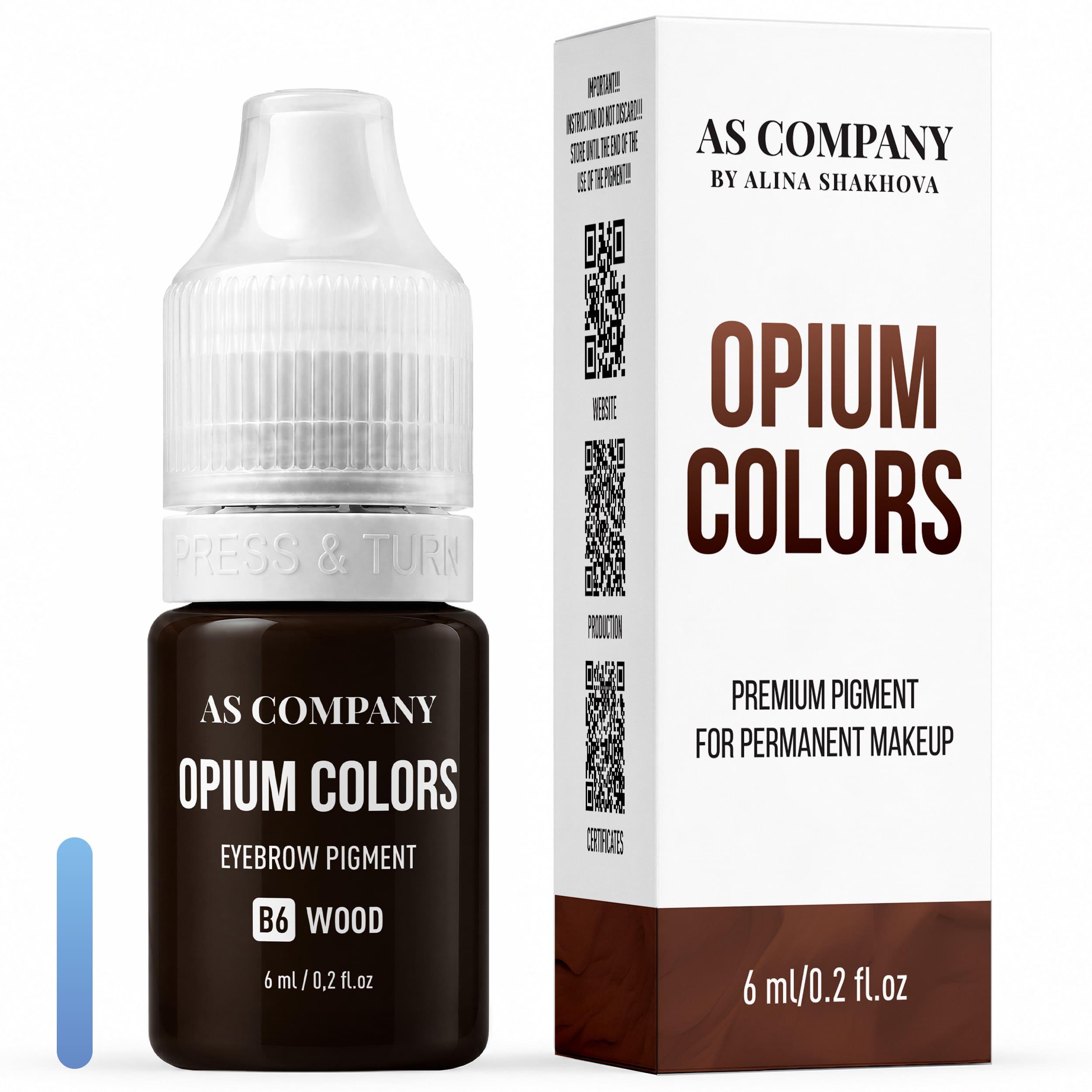 B6 WOOD, 6ml (OPIUM COLORS)