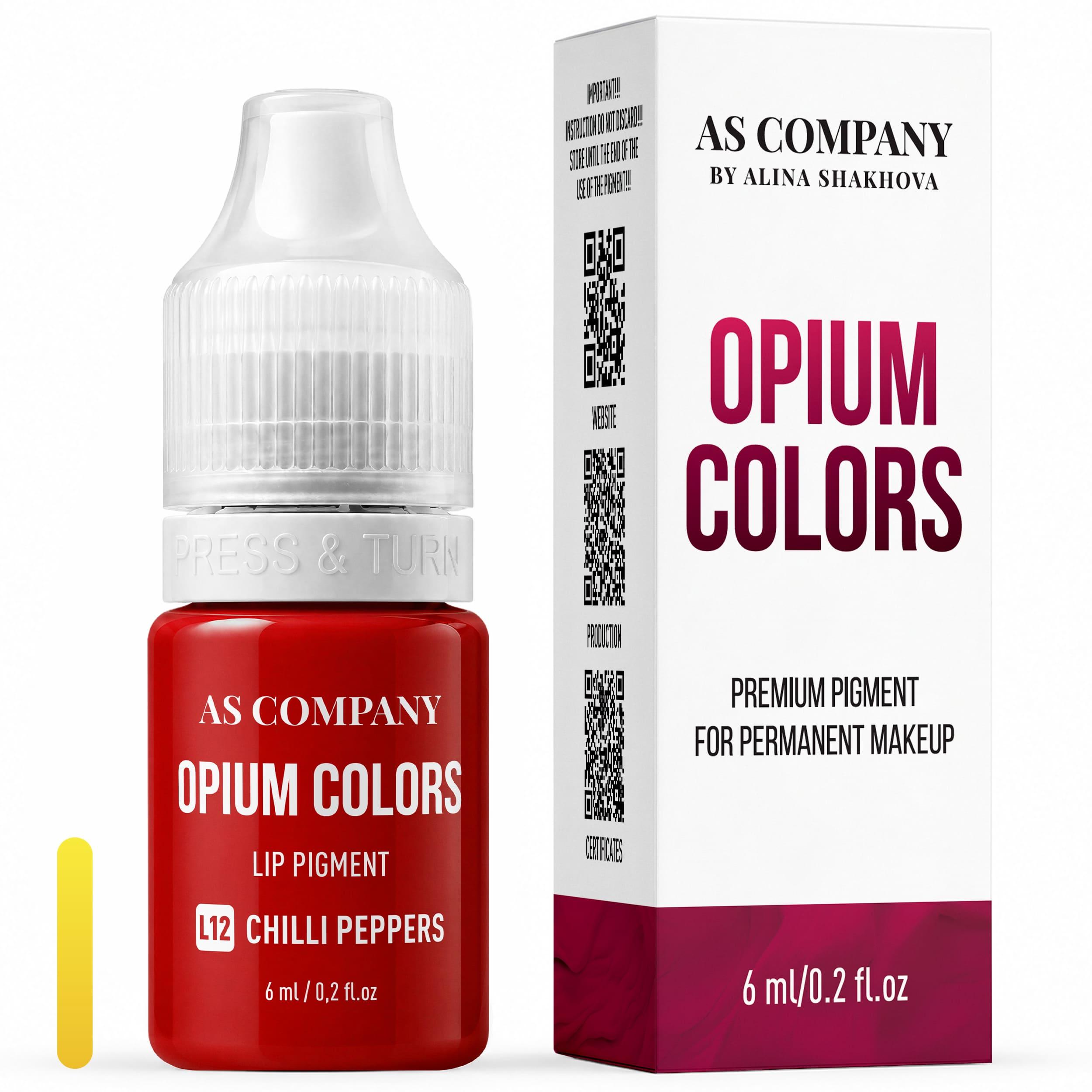 L12 CHILLI PEPPERS, 6ml (OPIUM COLORS)