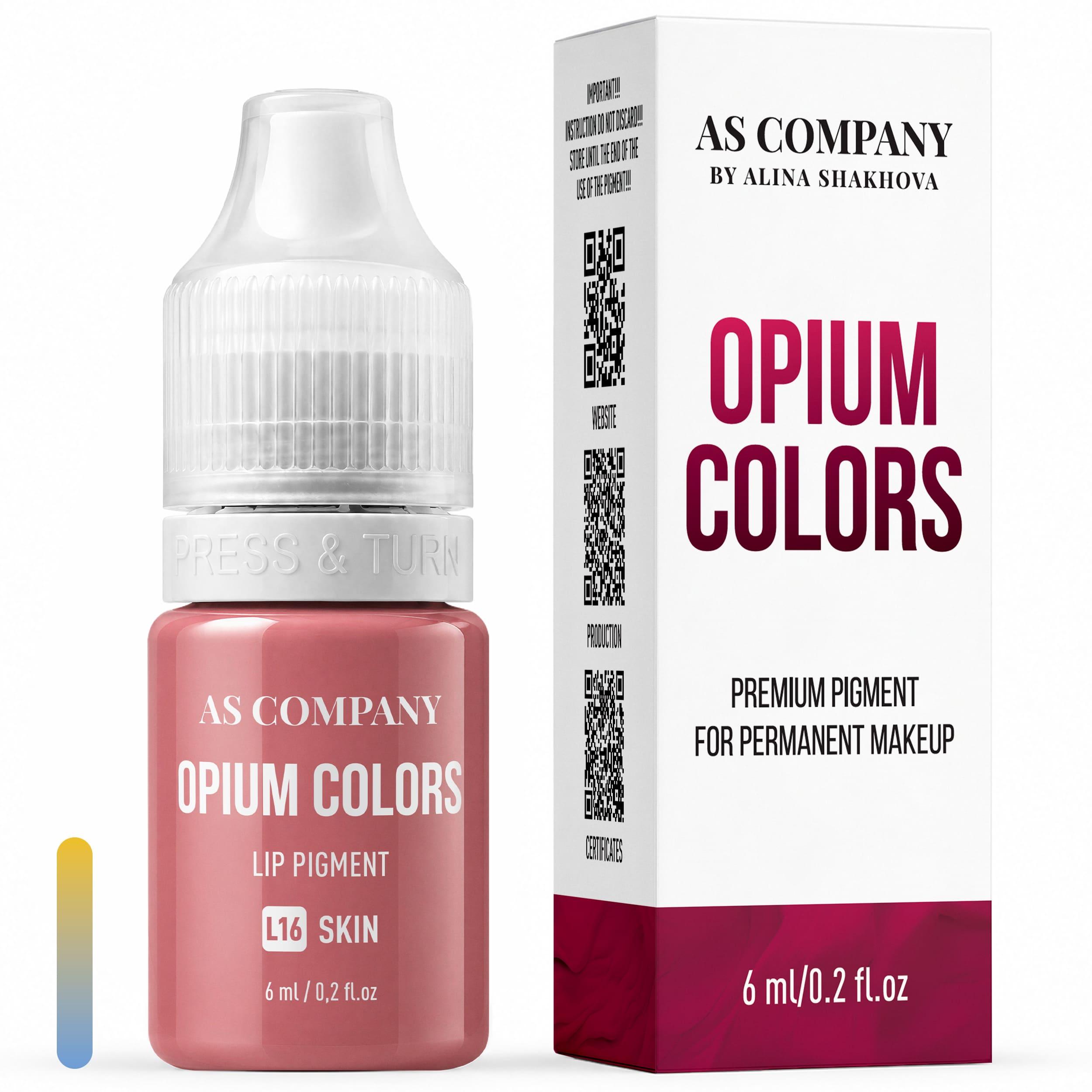 L16 SKIN lip pigment, 6ml (OPIUM COLORS)