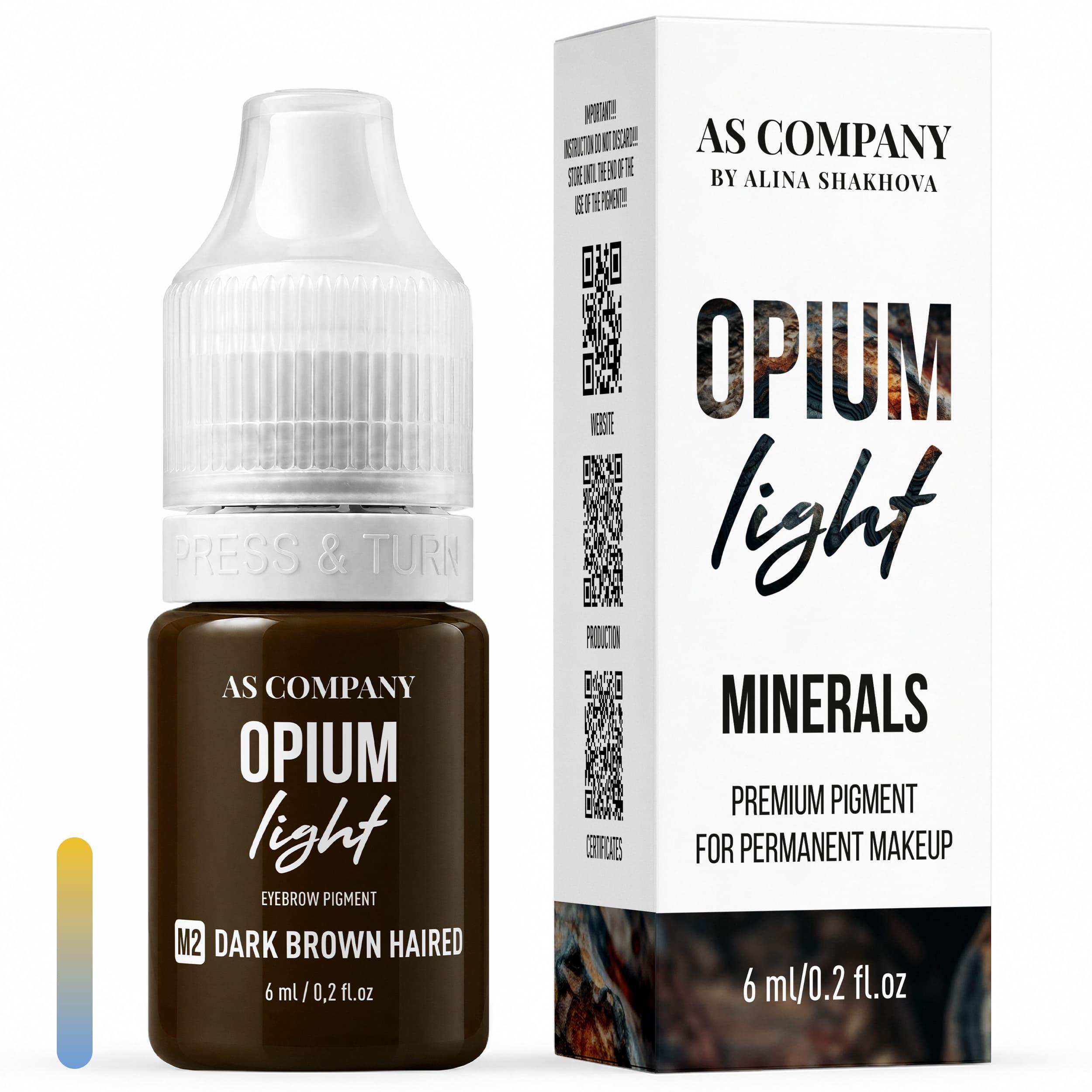 M2 DARK BROWN HAIRED / MINERAL, 6ml (OPIUM LIGHT)