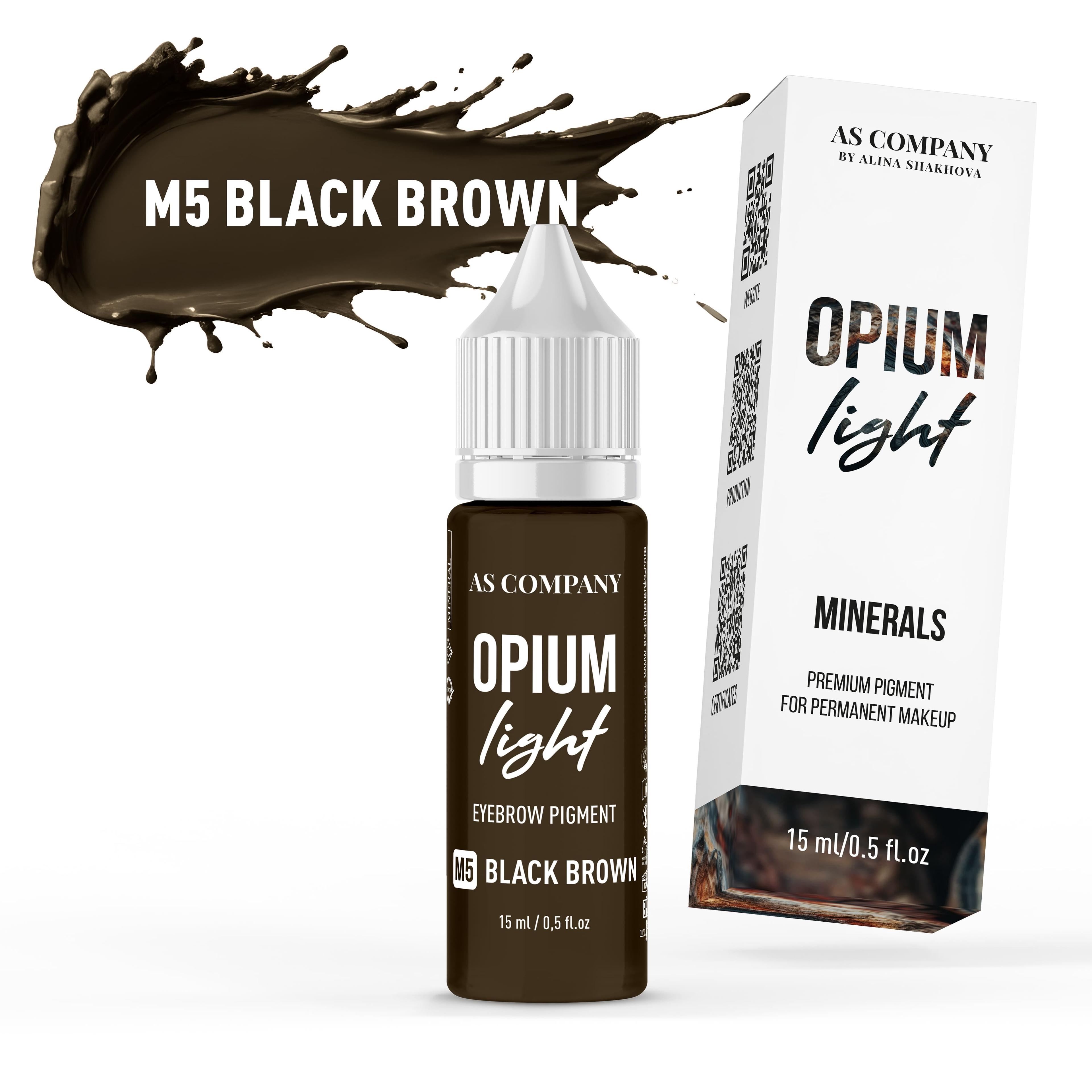 M5 BLACK BROWN / MINERAL, 15ml (OPIUM LIGHT)