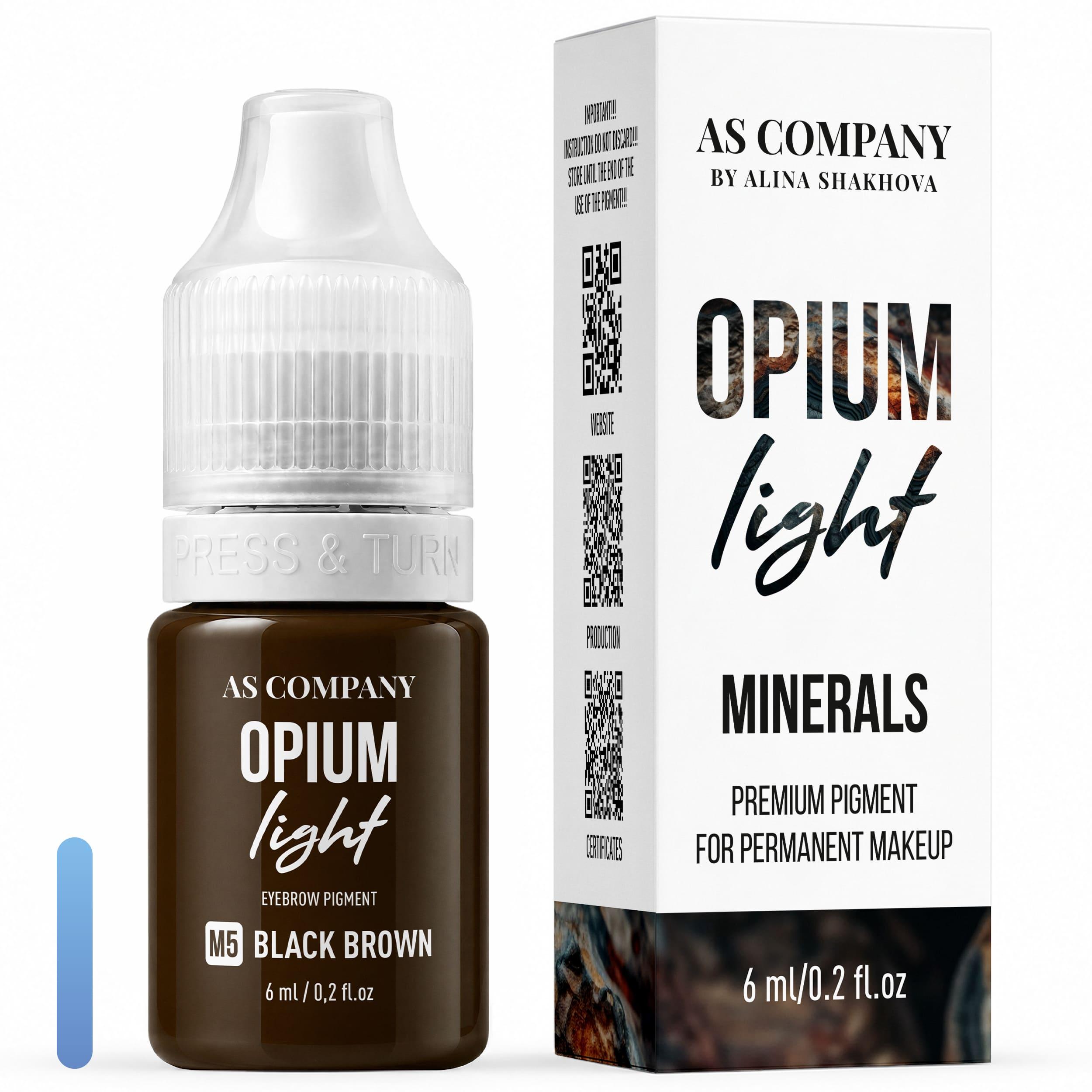 M5 BLACK BROWN / MINERAL, 6ml (OPIUM LIGHT)