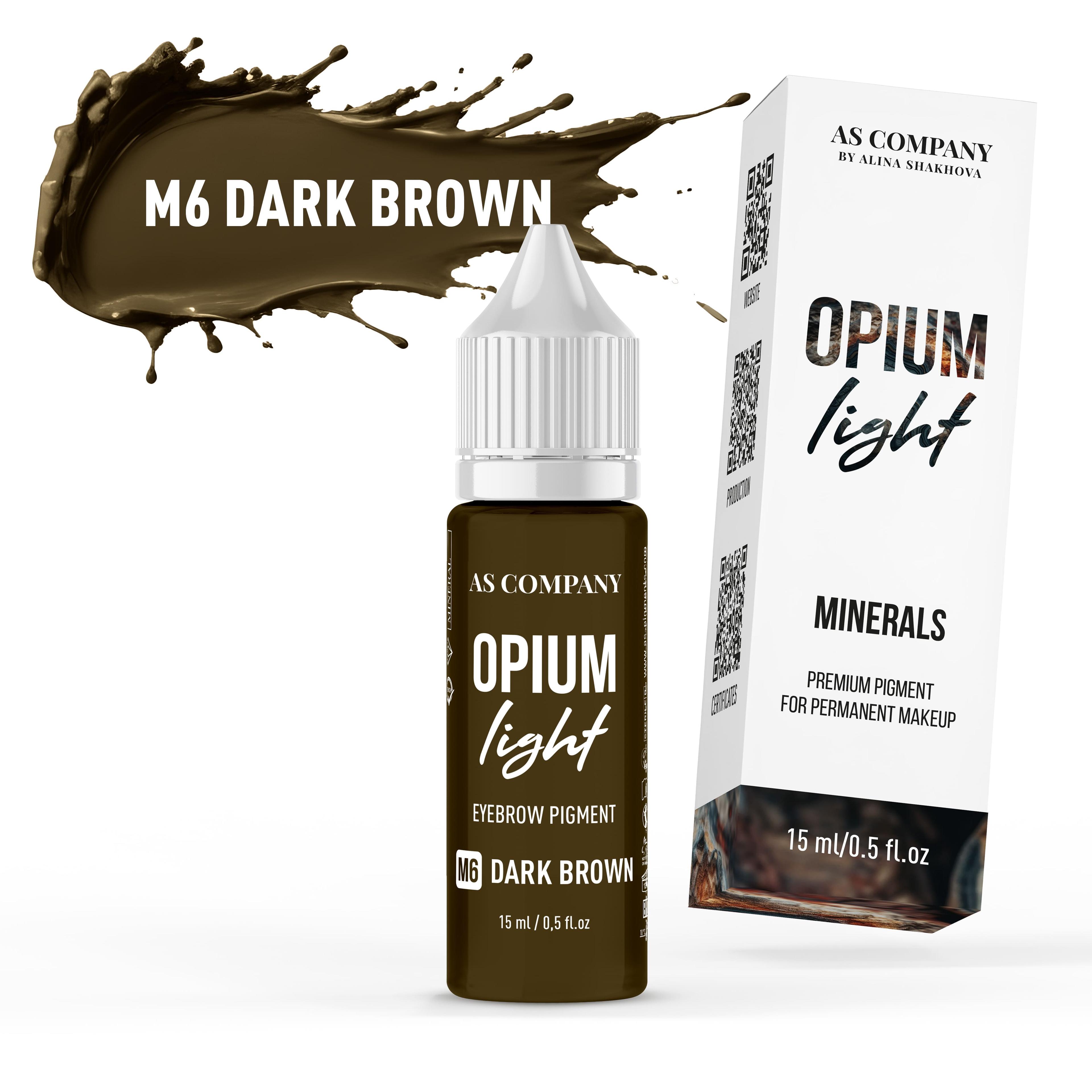 M6 DARK BROWN / MINERAL, 15ml (OPIUM LIGHT)