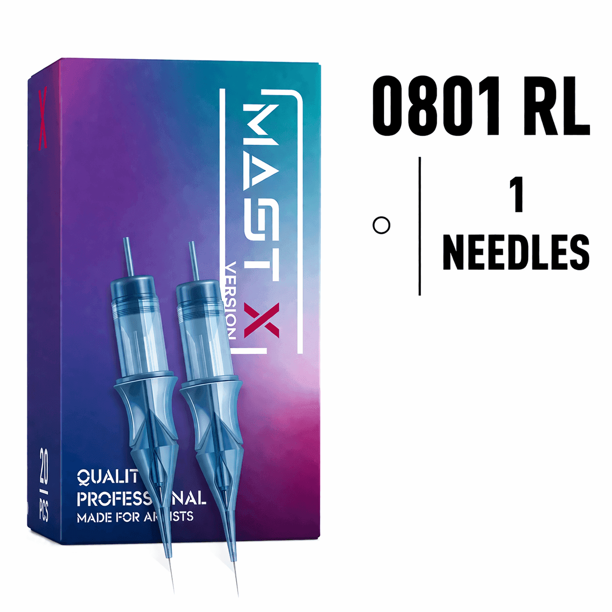 MAST X 0801RL, 0,25mm, Taper: 7mm